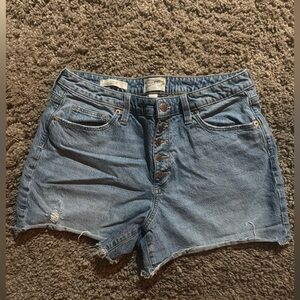 Universal Thread Vintage Midi Jean Shorts.